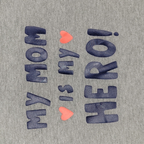 5/$25 CAT & JACK "My Mom is My HERO" Jumpsuit Size 3-6m - Picture 3 of 6